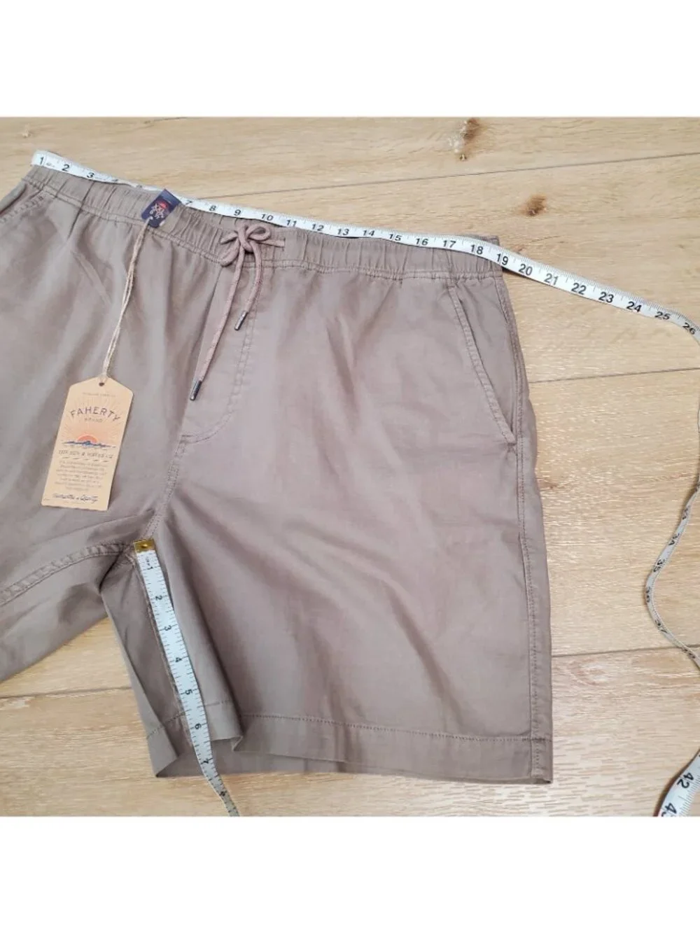 Faherty Essential Drawstring Shorts 6.5